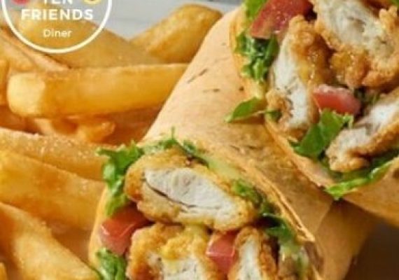 Crispy Chicken Wrap