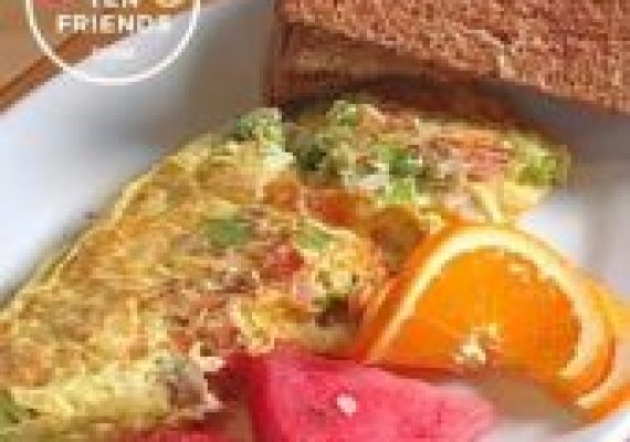2 Egg Veggie Omelette