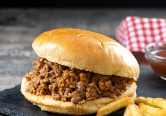 Sloppy Joe and Fries