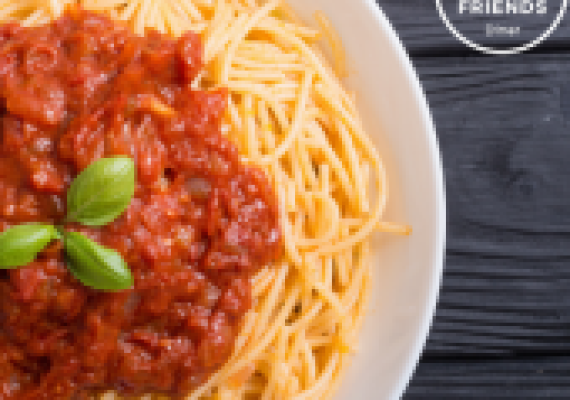 Penne with Meat Sauce